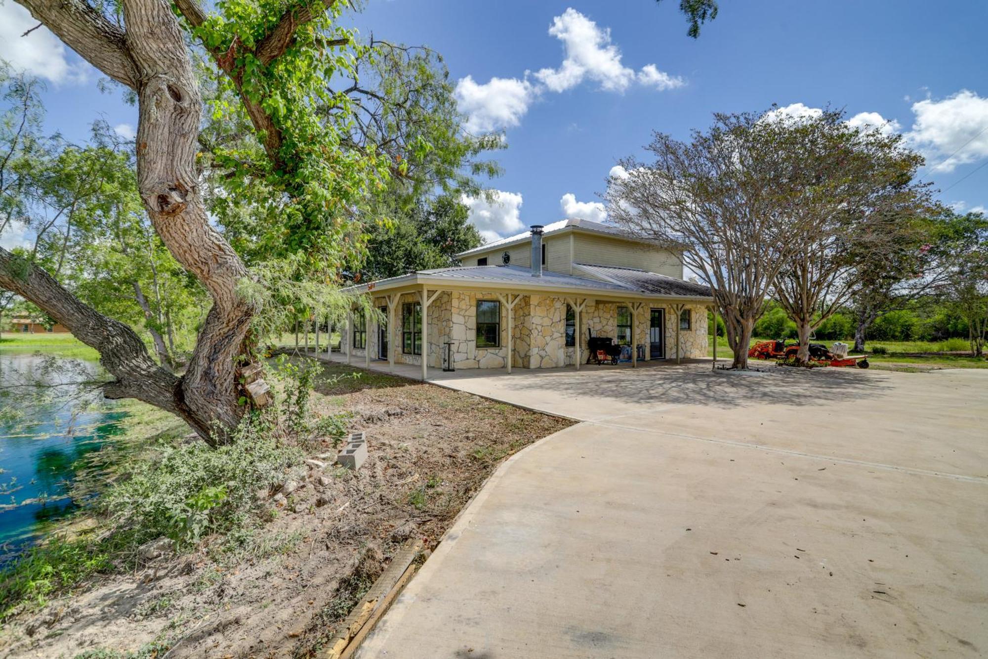 Hempstead Retreat With Patio - Fish And Paddle Boat! Villa Exterior foto